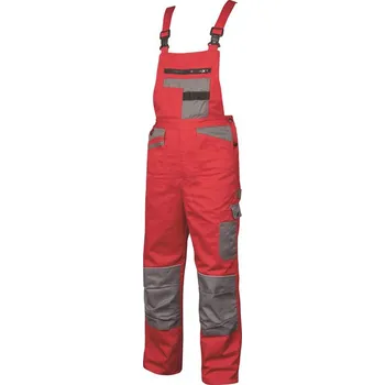 montérky Ardon 2Strong kalhoty s laclem červené/šedé