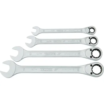Klíč Sada 4 dílná očkoplochých ráčnových klíčů Gedore 10-19mm (7R-040)