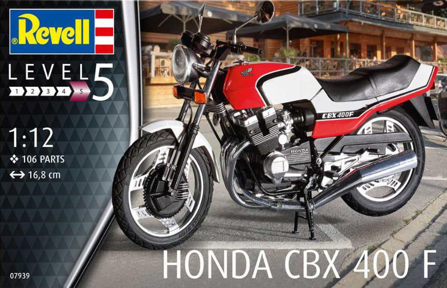 Maquette moto : Honda CBX 400 F - Jeux et jouets Revell - Avenue des Jeux