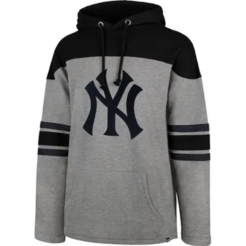 Pánská mikina Pánská mikina New York Yankees MLB 47 Brand Slate Grey Velikost: XL