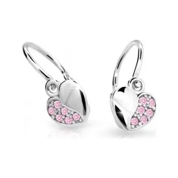 Náušnice Cutie Jewellery C2160B-Pink Růžová