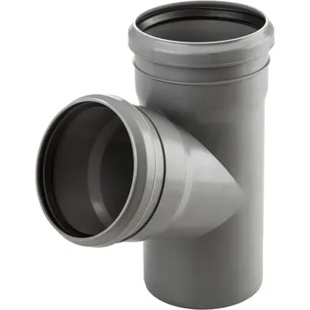 Vodovodní potrubí HTEA odbočka DN 40/40 67st. šedé 111300