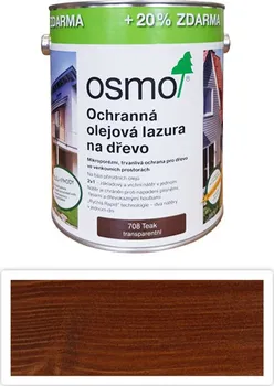 Olej na dřevo OSMO Olejová lazura na dřevo 3 l teak