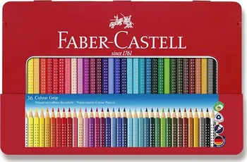 Pastelka Faber-Castell Pastelky Grip 2001 plechová krabička 36 barev