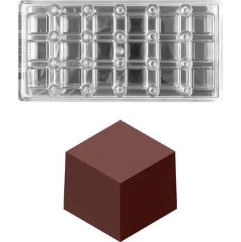 Nádoba na pečení Forma na pralinky magnetická (cube 12g) 3x6 tvarů/forma