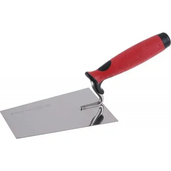 Zednická lžíce Lžíce zednická nerez, 160x115mm, gumová ručka FESTA