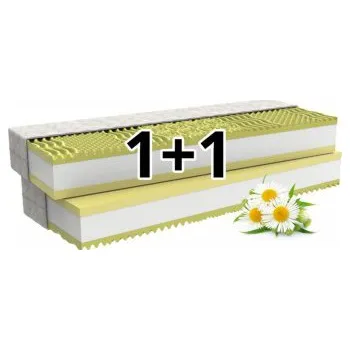 CAMOMILLO COMFORT 1 + 1 ZDARMA - MPO, ortopedická matrace + DÁREK anatomický polštář, AKCE DOPRAVA ZDARMA 80 x 195 cm ATYPICKÝ ROZMĚR, Easy Clean - luxusní strečový potah