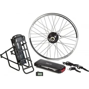 Baterie pro elektrokolo CRUSSIS pro 26" kolo, V-brzdy, nosičová baterie, nosič