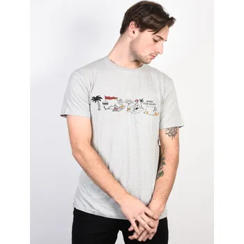 Pánské tričko Rip Curl Hyeroback Cement Marle