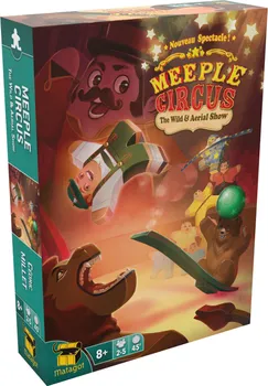 Desková hra Meeple Circus: The Wild Animal & Aerial Show
