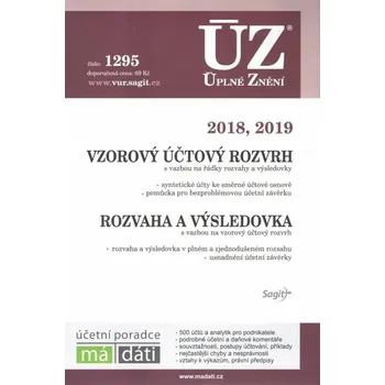 ÚZ č. 1295: Vzorový účtový rozvrh, rozvaha a výsledovka 2018, 2019 - Sagit ÚZ č. 1295: Vzorový účtový rozvrh, rozvaha a výsledovka 2018, 2019 - Sagit