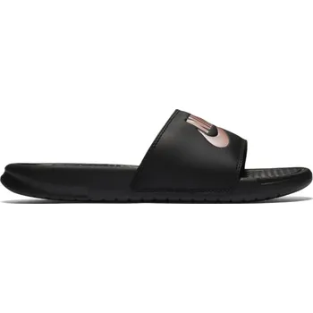 Dámské pantofle NIKE Wmns Benassi JDI Black/Rose Gold