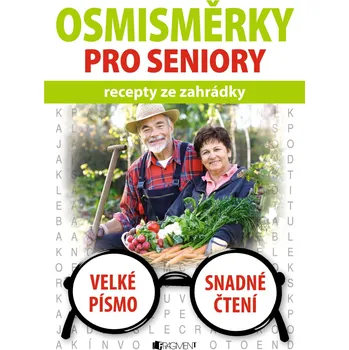 Kniha Osmisměrky pro seniory: recepty ze zahrádky - Fragment