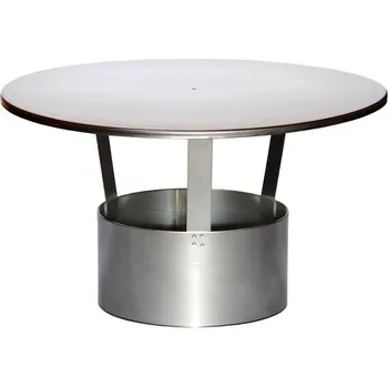 Komínová zakrývací hlavice - Ø 200mm, tl. 1,0mm Komínová zakrývací hlavice - Ø 200mm, tl. 1,0mm