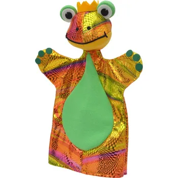 maňásek Maňásek na ruku - Žabí princ (27 cm)