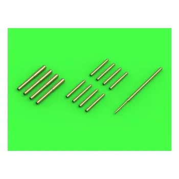 Plastikový model Master 1/72 A-1 Skyraider 20mm cannon barrels&pitot tube