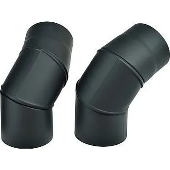 Kouřovod Kouřové koleno přestavitelné, 3-D, 0-90° Ø 145 mm, tl. plechu 1,5 mm