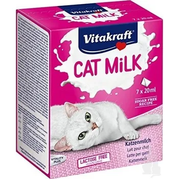 Pamlsek pro kočku Vitakraft Cat Milk 7 x 20 ml