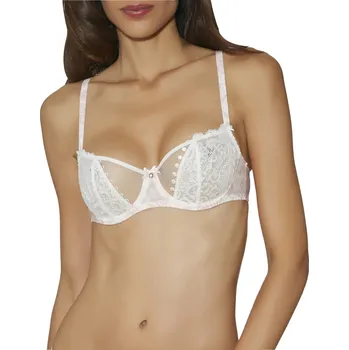 Souprava dámského spodního prádla Podprsenka AUBADE (CA14-08), Velikost 65D, Barva růžová