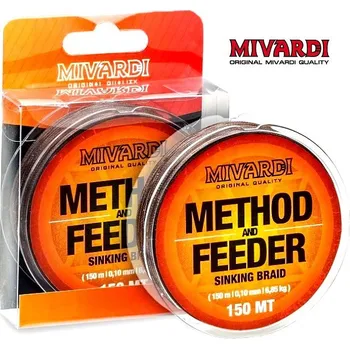 Mivardi šňůra Method & Feeder Sinking Braid 150 m průměr: 0,10 mm