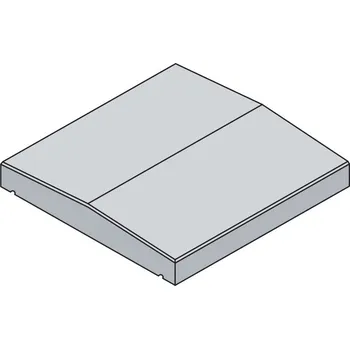 Dlažba BEST - ZÁKRYTOVÁ DESKA V 6/7 cm standart bílá, žlutá