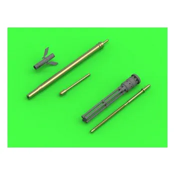 Plastikový model Master 1/72 Mi-24 Hind D/E JakB-12.7mm MG barrel & probe