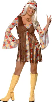 Karnevalový kostým Smiffys Kostým hippiesačka L