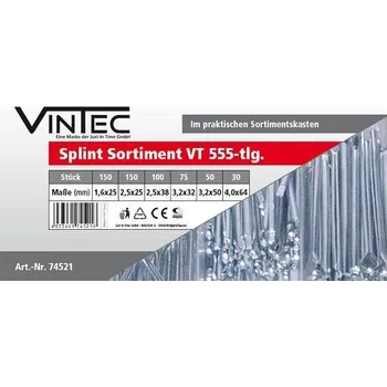 Šroub Vintec Závlačky VT555