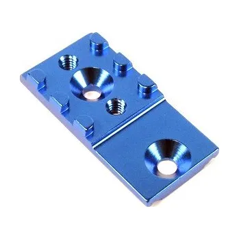 RC vybavení PN Racing PNR2.5W Chassis Alloy RM MM T-Bar Mount (Blue)