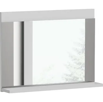 Zrcadlo Zrcadlo do koupelny LUMO L1 bílý mat