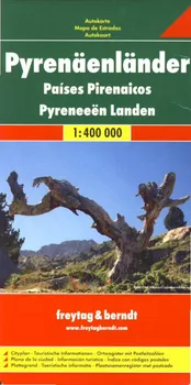 Pyrenäenländer 1:400 000 - Freytag & Berndt