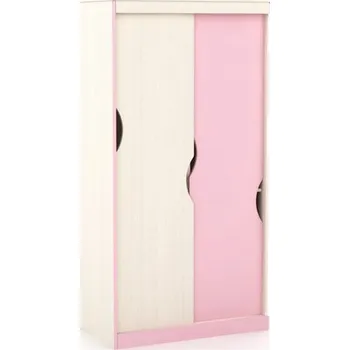 Šatní skříň Bradop skříň C180 CER - creme + růžová