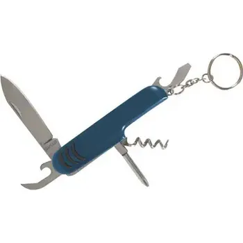 Pracovní nůž Multifunkční kapesní nůž JADAL - 5 funkcí, nerezový, hliníková rukojeť s gumovou vložkou