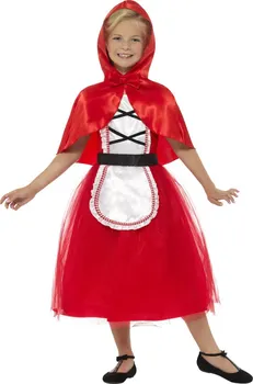 Karnevalový kostým Smiffys Deluxe dívčí kostým Červená Karkulka