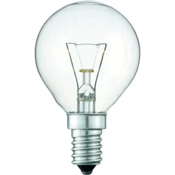 Žárovka průmyslová čirá TES-LAMP 60W E14 P45 kapka