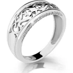 Steel Edge Prsten stříbro se zirkony 2375 Velikost: 53