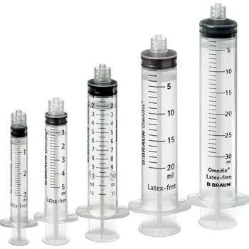 Injekční stříkačka B. Braun Melsungen AG Omnifix® Solo trojdílná stříkačka Luer Lock, 100 ks varianta: 5 ml Luer Lock, 100 ks