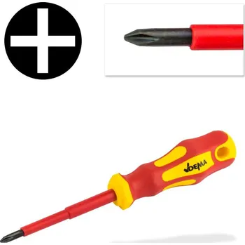 Šroubovák DEMA Elektrikářský šroubovák křížový izolovaný PH1x80
