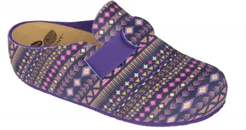 Dámské pantofle Scholl Lareth Bioprint Purple/Multi