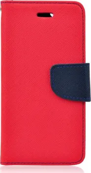 Pouzdro na mobilní telefon Forcell Fancy Book pro Nokia 230 červené