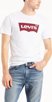 Pánské tričko Levis Graphic Set-in Neck bílé