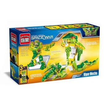 ostatní stavebnice Enlighten Brick 1403-2 Zmije Robot 235 dílů