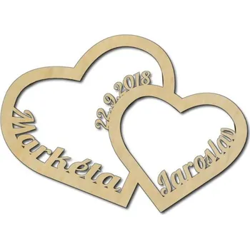 Dárková krabička Pelisport Vyřezávaná srdce