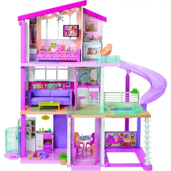 Barbie Dům snů se skluzavkou Domeček pro panenku Barbie Dům snů se skluzavkou