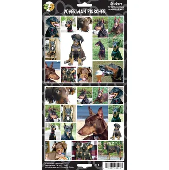 samolepka James & Steel,Samolepky dobrman