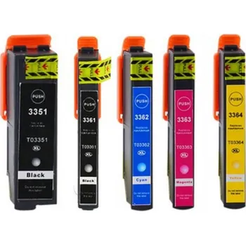 Cartridge-SET Epson T3357 - kompatibilní náplně do tiskárny Epson