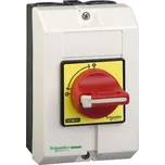 Schneider Electric VCF1GE Vario nouzový hlav.vypínač ve skříňce 25A, červená rukojeť