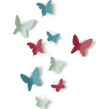 Samolepící dekorace Mariposa Umbra Set 9 ks mix barev