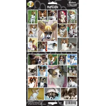 samolepka James & Steel,Samolepky papillion