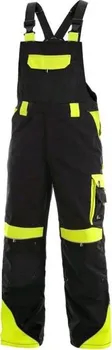 montérky CXS Sirius Brighton zimní kalhoty s laclem černé/žluté